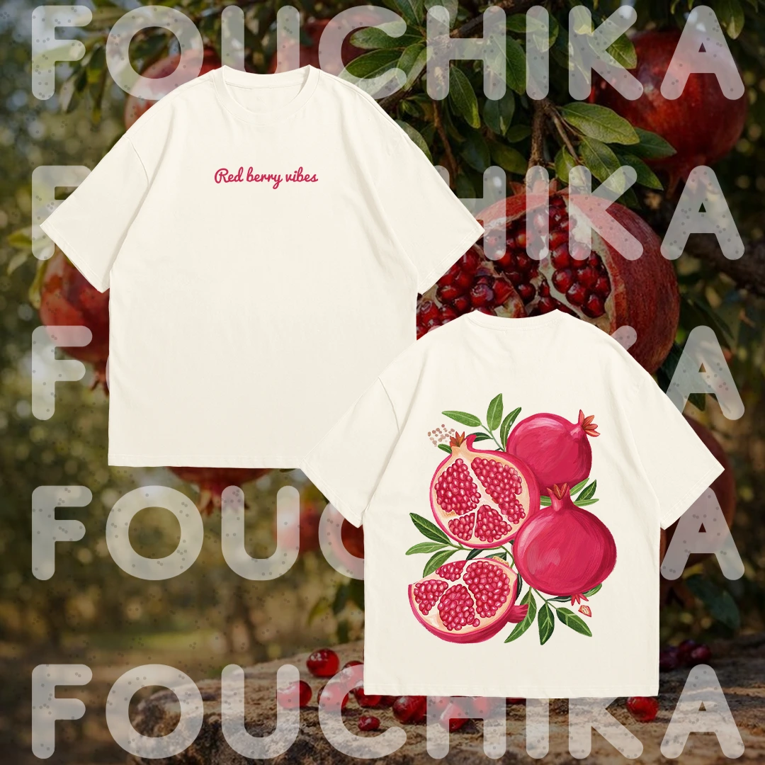 T-shirt Red berry  Vibes